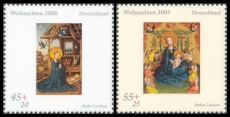 FRG MiNo. 2492-2493 set ** Christmas 2005, MNH