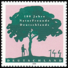 FRG MiNo. 2483 ** 100 years Naturefriends Germany, MNH