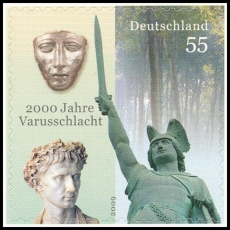 BRD MiNr. 2741 ** 2000. Jahrestag Varusschlacht, postfrisch, selbstklebend