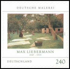 FRG MiNo. 2979 ** German Painting: Max Liebermann, MNH, self-adhesive