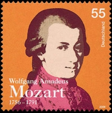 BRD MiNr. 2512 ** 250. Geburtstag von Wolgang  Amadeus Mozart, postfrisch