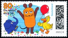 BRD MiNr. 3596 ** 50 Jahre Kinderfernsehserie: Die Sendung mit der Maus, postfr.