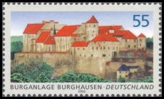 BRD MiNr. 2548 ** Bilder aus dt. Städten (V): Burganlage Burghausen, postfrisch