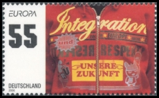 FRG MiNo. 2535 ** Europa 2006: Integration, MNH