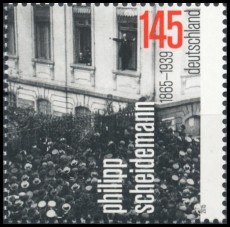 FRG MiNo. 3165 ** 150th birthday Philipp Scheidemann, MNH