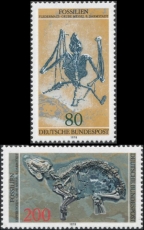 FRG MiNo. 974-975 set ** Fossiles, MNH