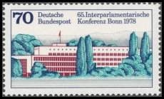 FRG MiNo. 976 ** Interparliamentary Conference, MNH