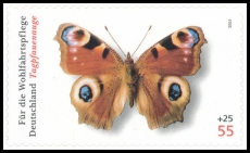 BRD MiNr. 2504 ** Wohlfahrt 2005: Schmetterlinge, postfrisch, selbstklebend