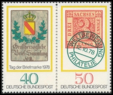 BRD MiNr. 980-981 ** Tag der Briefmarke, postfrisch