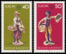 BRD MiNr. 890-891 Satz ** Europa: Kunsthandwerk, postfrisch