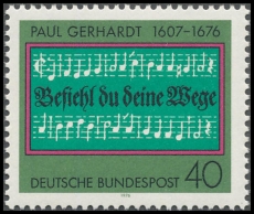 BRD MiNr. 893 ** 300. Todestag von Paul Gerhardt, postfrisch