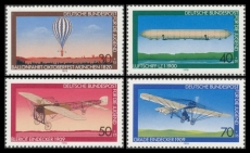 FRG MiNo. 964-967 set ** Youth 1978: Aviation, MNH