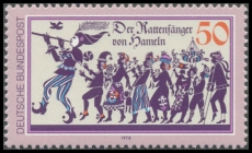 BRD MiNr. 972 Der Rattenfänger von Hameln, postfrisch