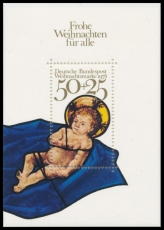 BRD MiNr. Block 17 (989) **/o Weihnachten 1978