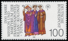 BRD MiNr. 1424 ** 1300.Todestag von Kilian, Kolonat und Totnan, postfrisch