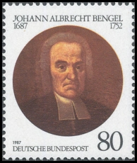 BRD MiNr. 1324 ** 300.Geburtstag von Johann Albrecht Bengel, postfrisch