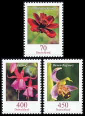 FRG MiNo. 3189-3191 set ** Flowers (XXXV), MNH