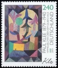 BRD MiNr. 3195 ** Paul Klee: Himmelsblüten über dem gelben Haus, postfrisch