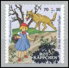 BRD MiNr. 3215 ** Wohlfahrtspflege 2016: Rotkäppchen, postfrisch, selbstklebend