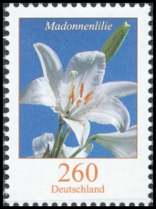 FRG MiNo. 3207 ** Definitive series flowers: Madonna lily, MNH