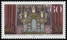 BRD MiNr. 1441 ** 300 Jahre Arp-Schnitger-Orgel in St.Jacobi, postfrisch