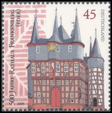 FRG MiNo. 2713 ** 500 years Frankenberg hall (Eder), MNH