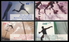 FRG MiNo. 2727-2730 ** Sports Aid 2009: IAAF World Championships Berlin, MNH