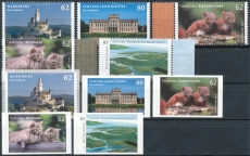 BRD MiNr. 3122-3131 ** Neuausgaben Bund Januar 2015, postfrisch, inkl. Selbstkl.