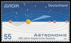 BRD MiNr. 2732 ** Europa 2009: Astronomie, postfrisch