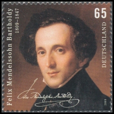 FRG MiNo. 2720 ** 200th Anniversary of Felix Mendelssohn Bartholdy, MNH