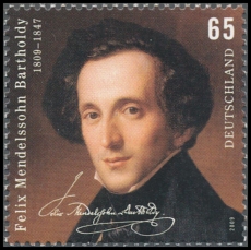 BRD MiNr. 2720 ** 200.Geburtstag von Felix Mendelssohn Bartholdy, postfrisch