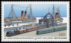 FRG MiNo. 2746 ** 100 years railway ferry Sassnitz-Trelleborg, MNH