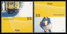 BRD MiNr. 2733-2734 Satz ** Post: Post universal (II), postfrisch