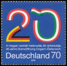 FRG MiNo. 2759 ** 20th anniversary opening border Hungary and Austria, MNH