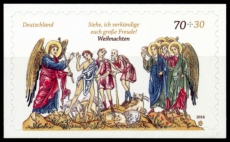 BRD MiNr. 3268 ** Weihnachten 2016:  Die Hirten auf dem Feld, postfr., selbstkl.