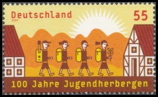 BRD MiNr. 2753 ** 100 Jahre Jugendherbergen, postfrisch