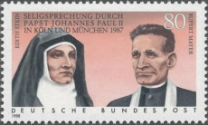 FRG MiNo. 1352 ** Beatification of E. Stein and padre R. Mayer, MNH