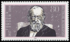 FRG MiNo. 1371 ** 100th anniversary of the death of Theodor Storm, MNH