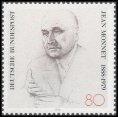 FRG MiNo. 1372 ** 100th birthday of Jean Monnet, MNH