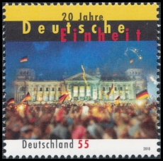 BRD MiNr. 2821 ** 20 Jahre Deutsche Einheit, postfrisch