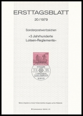 BRD MiNr. 1022 ETB 20/1979 o 300 Jahre Lotsen-Reglements