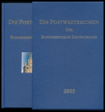 Yearbook 2005 Postage stamps of the Federal Republic of Germany without stamps