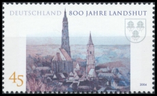 FRG MiNo. 2376 ** Pictures from German cities: 800 years of Landshut, MNH