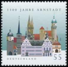 BRD MiNr. 2388 ** 1300 Jahre Arnstadt, postfrisch