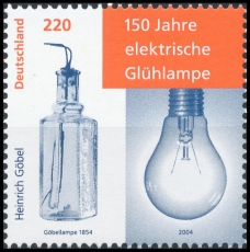 BRD MiNr. 2395 ** 150 Jahre elektrische Glühlampe, postfrisch