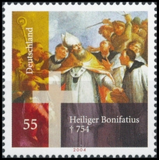 FRG MiNo. 2401 ** 1250th anniversary of the death of St. Bonifatius, MNH