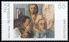 BRD MiNr. 2432 ** Deutsche Malerei des 20.Jahrhunderts (IX): Nussbaum, postfr.