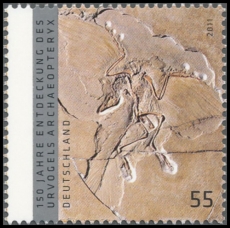 BRD MiNr. 2887 ** 150.Jahrestag der Entdeckung des Archaeopteryx, postfrisch