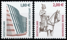 BRD MiNr. 2313-2314 Satz ** Sehenswürdigkeiten (XXXIV), postfrisch