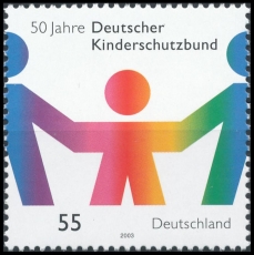 BRD MiNr. 2333 ** 50 Jahre Deutscher Kinderschutzbund, postfrisch